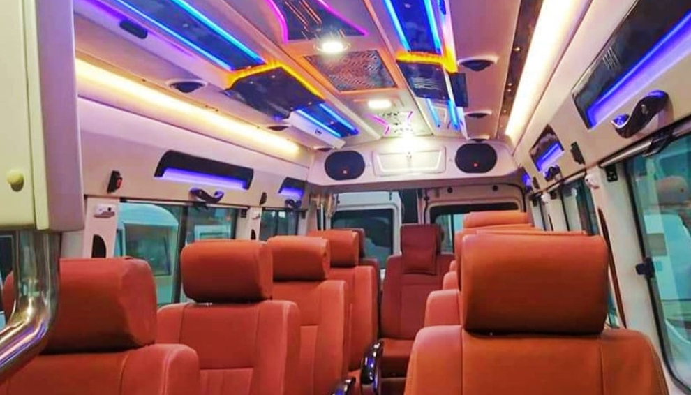 9 Seater Tempo Traveller
